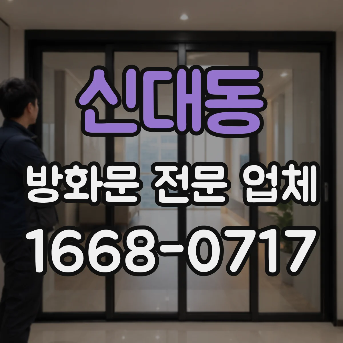 신대동 방화문 전문 업체