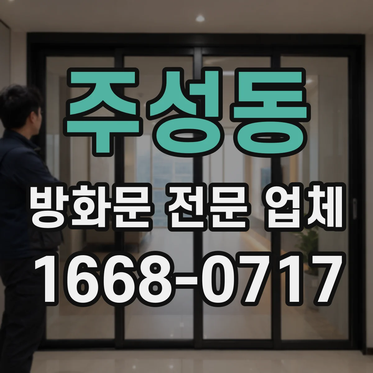 주성동 방화문 전문 업체