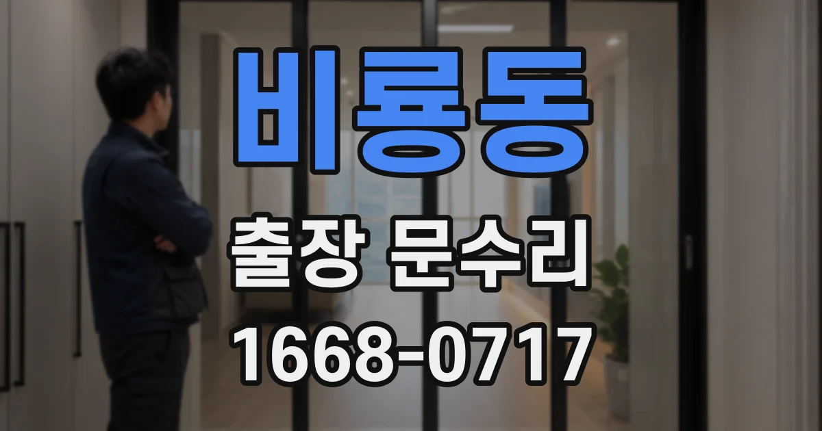 비룡동 출장 문수리