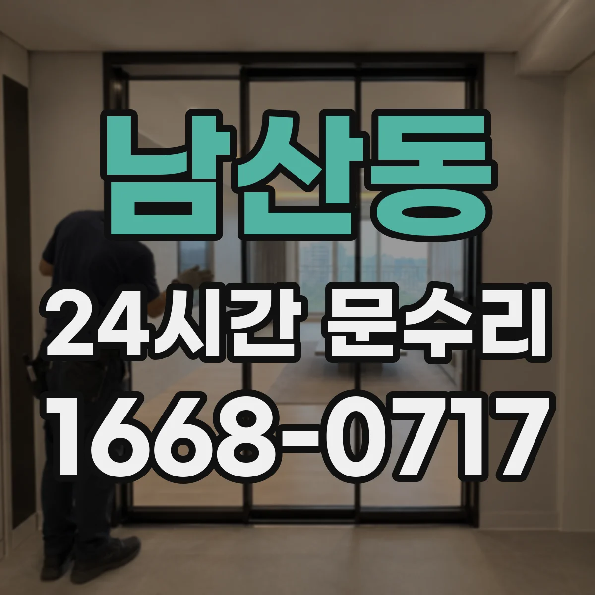 남산동 24시간 문수리