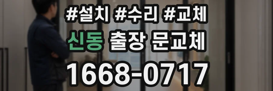 신동 출장 문교체