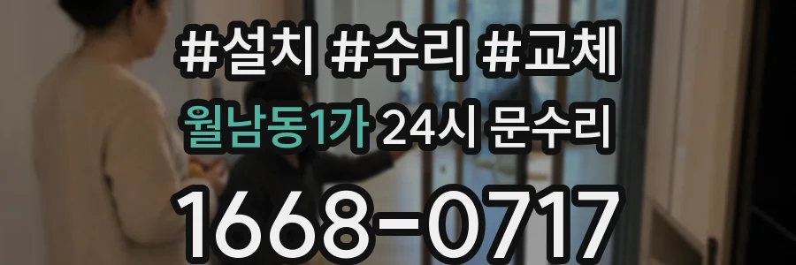 월남동1가 24시 문수리