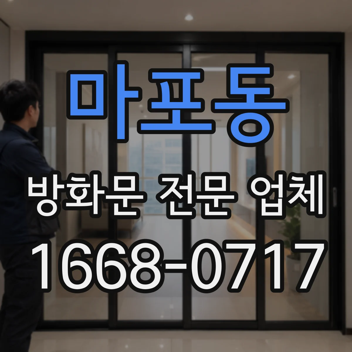 마포동 방화문 전문 업체