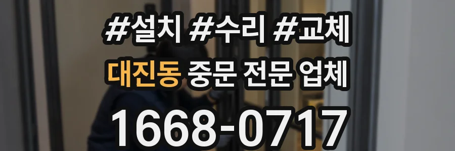 대진동 중문 전문 업체