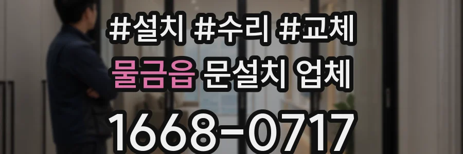 물금읍 문설치 업체