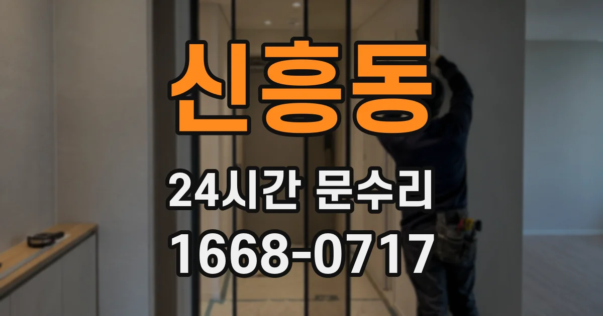 신흥동 24시간 문수리