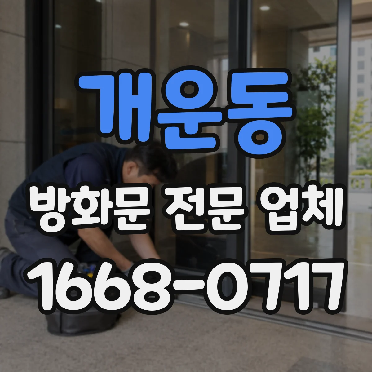 개운동 방화문 전문 업체