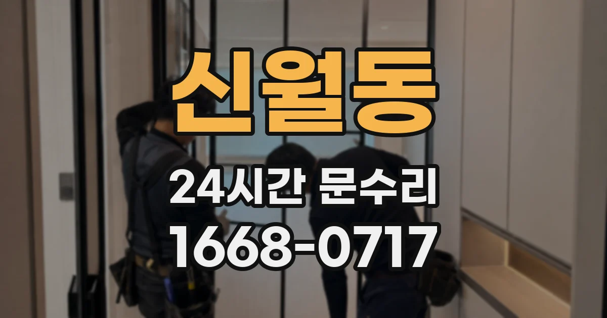 신월동 24시간 문수리