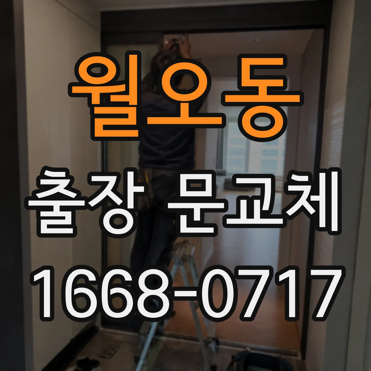 월오동 출장 문교체