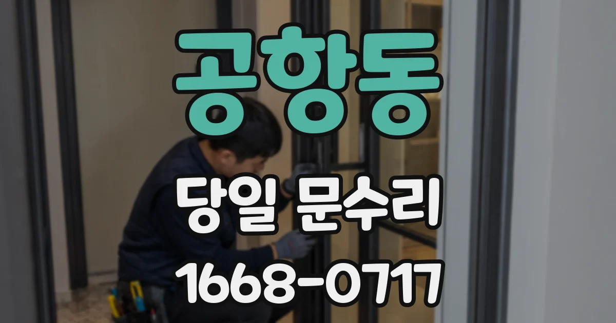 공항동 당일 문수리