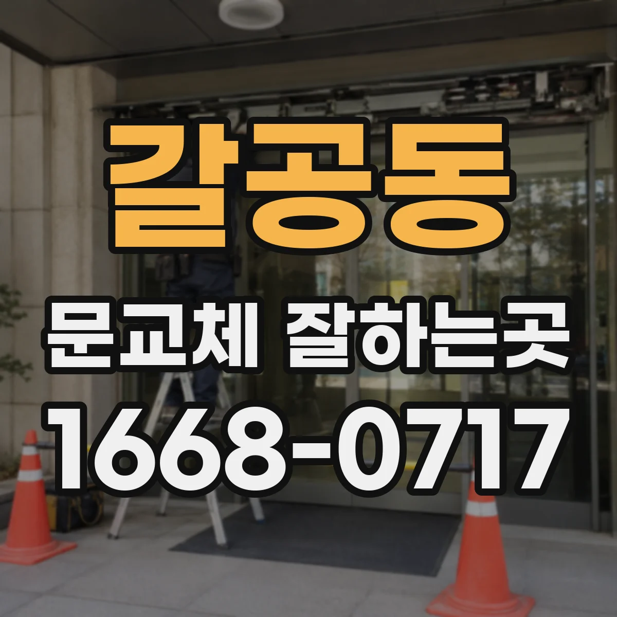 갈공동 문교체 잘하는곳