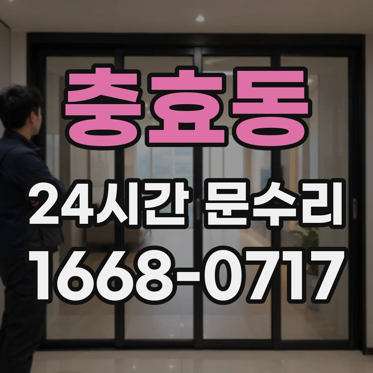 충효동 24시간 문수리