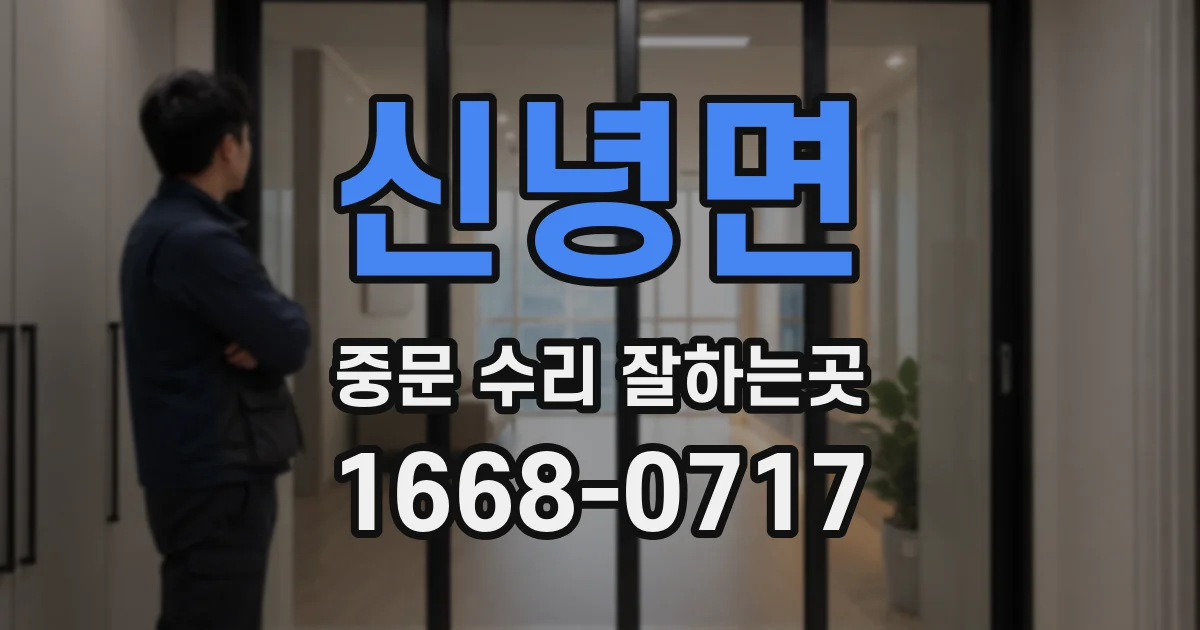 신녕면 중문 수리 잘하는곳