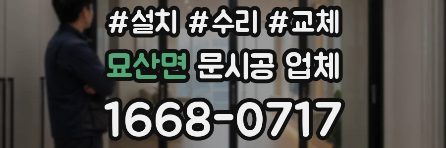묘산면 문시공 업체