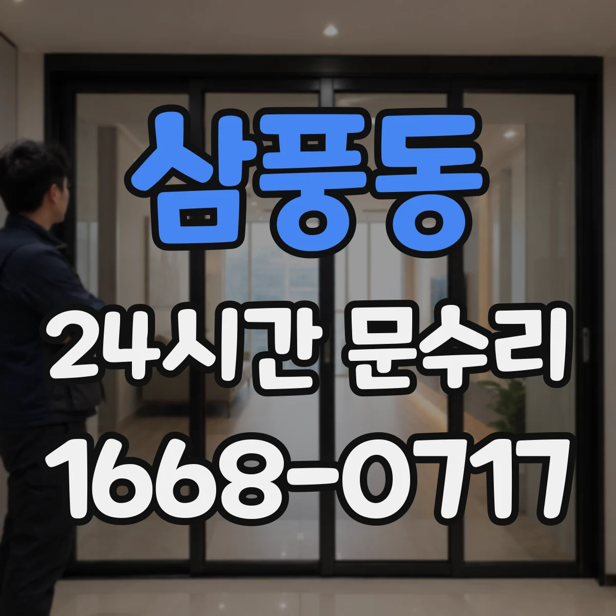 삼풍동 24시간 문수리