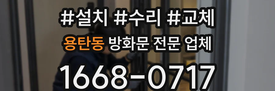 용탄동 방화문 전문 업체
