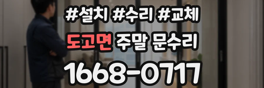 도고면 주말 문수리