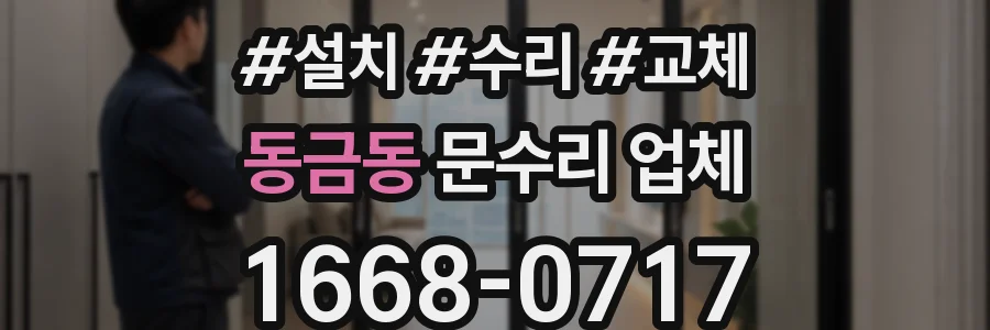 동금동 문수리 업체