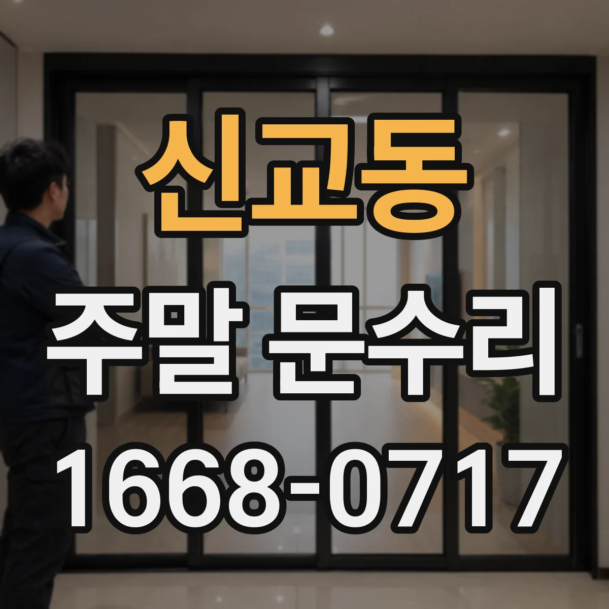 신교동 주말 문수리
