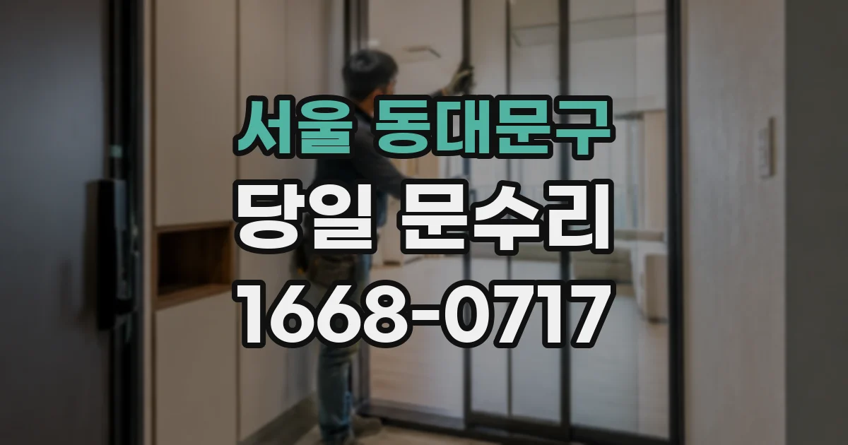 서울 동대문구 당일 문수리