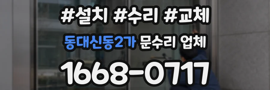 동대신동2가 문수리 업체