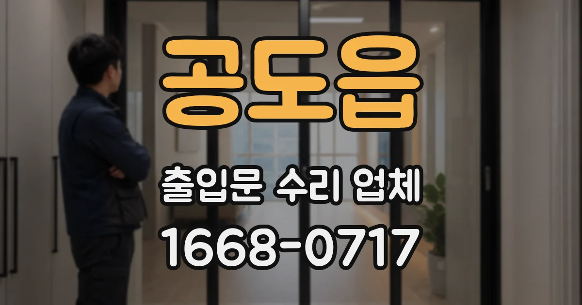 공도읍 출입문 수리 업체