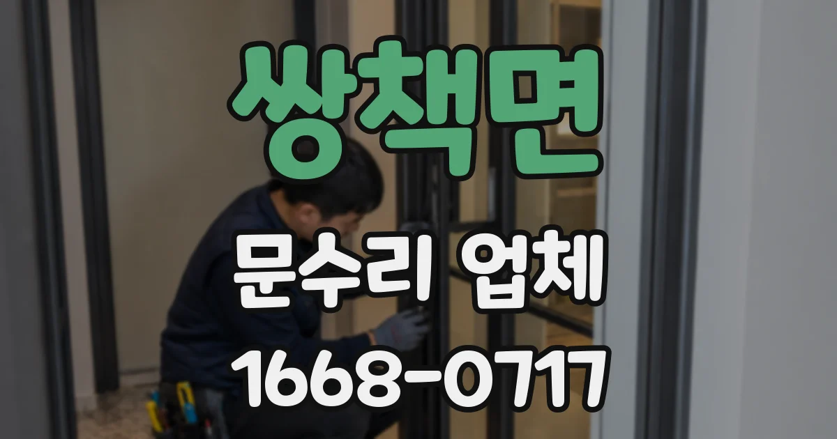 쌍책면 문수리 업체