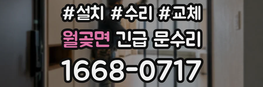 월곶면 긴급 문수리