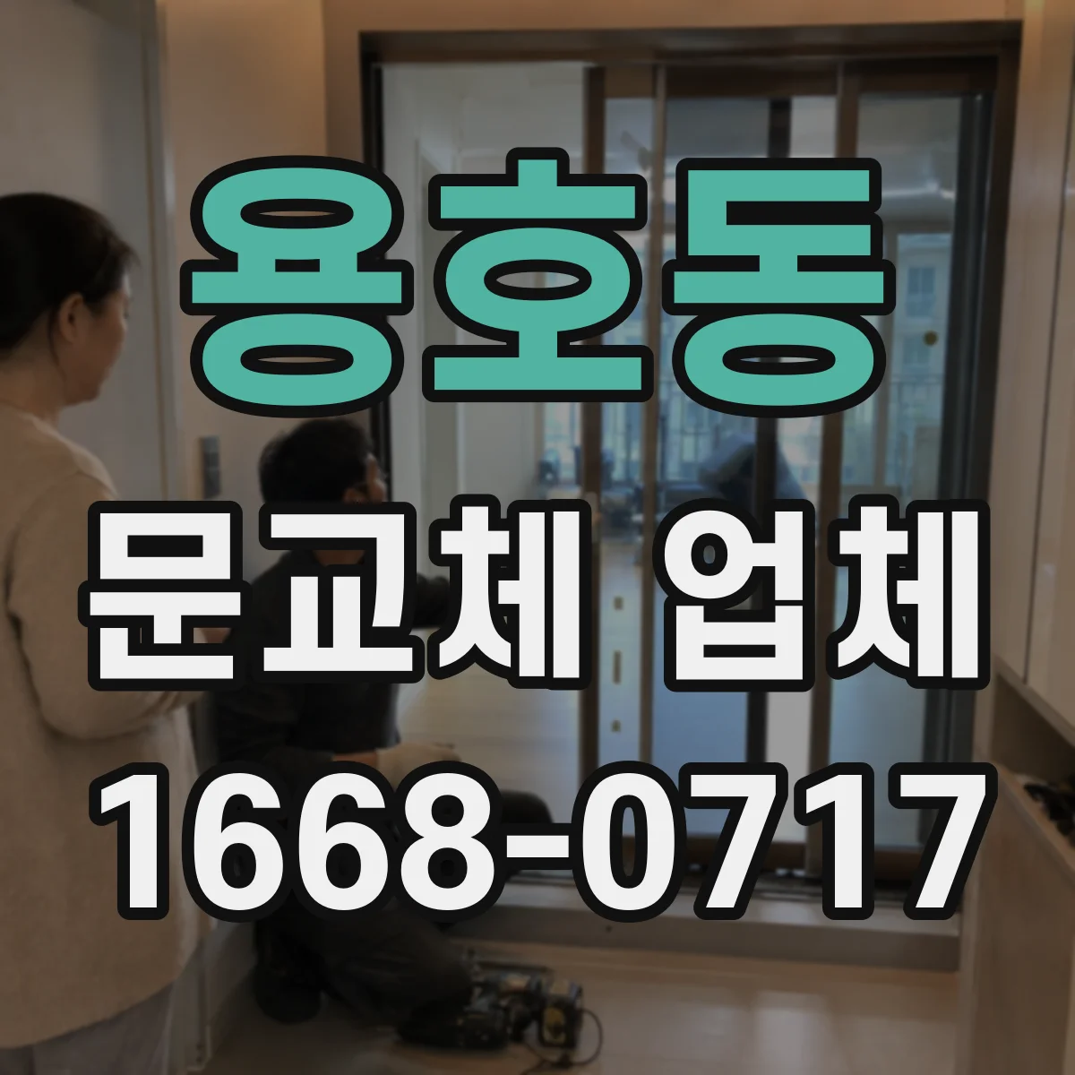 용호동 문교체 업체