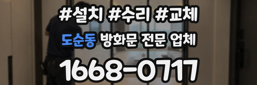 도순동 방화문 전문 업체