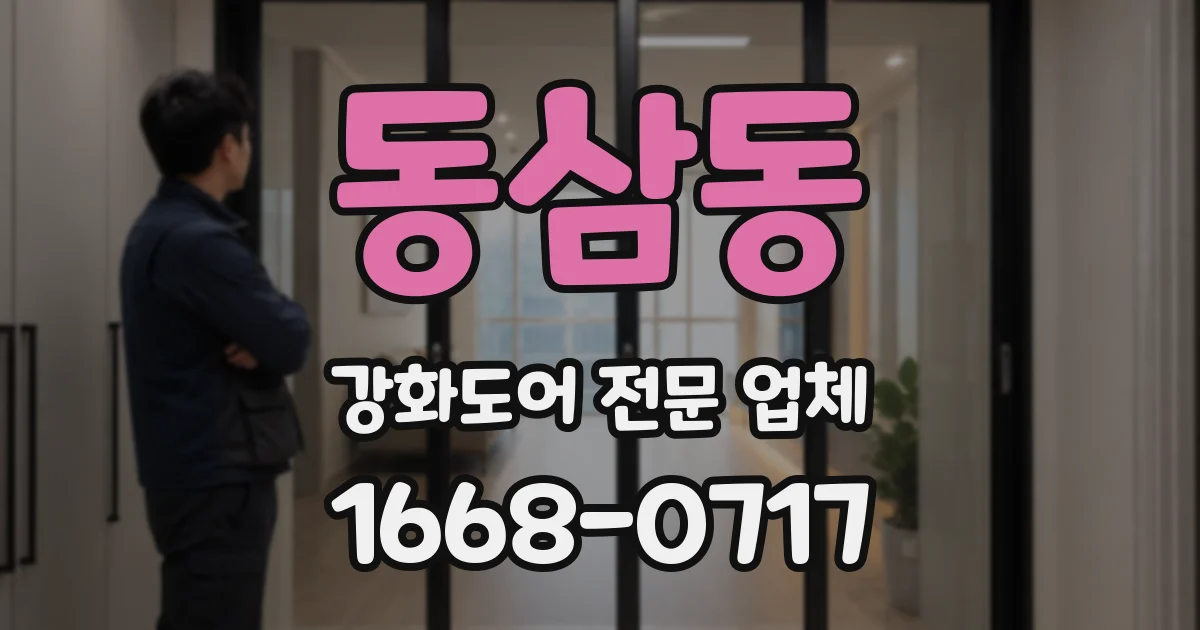 동삼동 강화도어 전문 업체