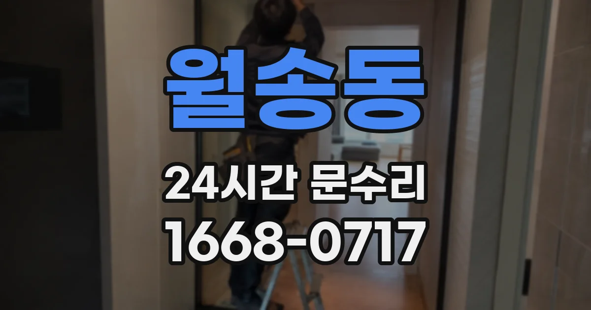 월송동 24시간 문수리