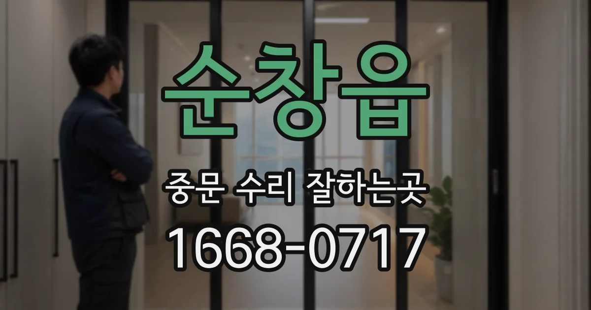순창읍 중문 수리 잘하는곳