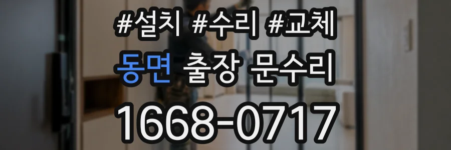 동면 출장 문수리
