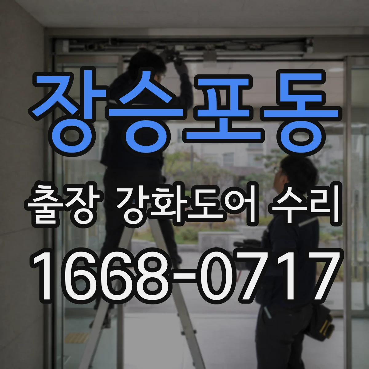 장승포동 출장 강화도어 수리