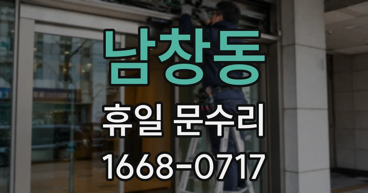 남창동 휴일 문수리