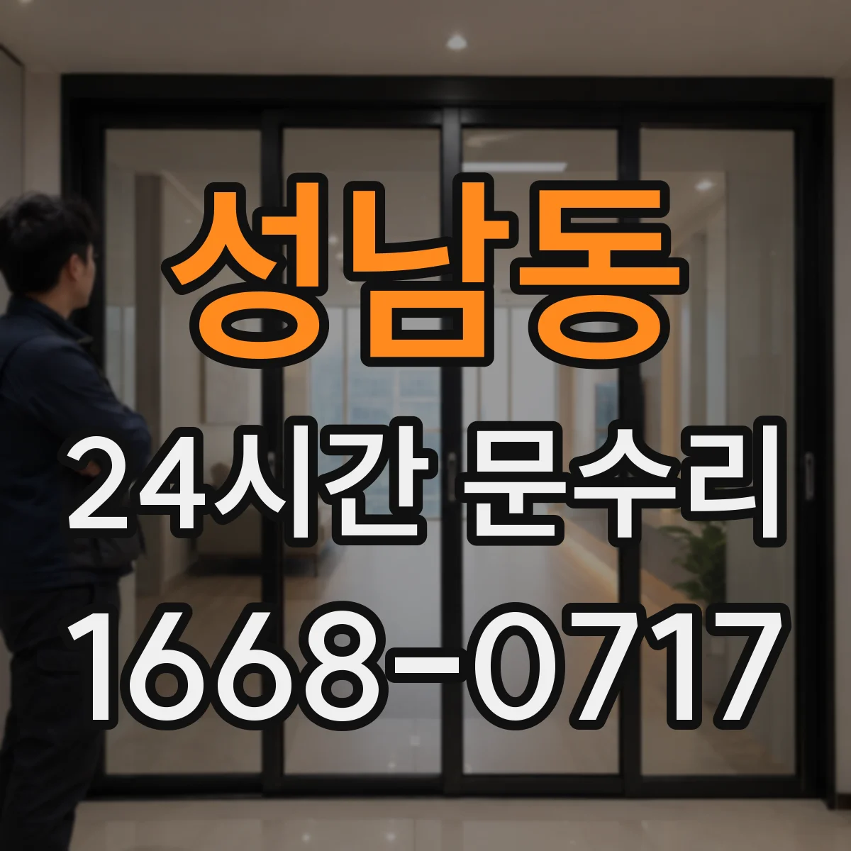 성남동 24시간 문수리