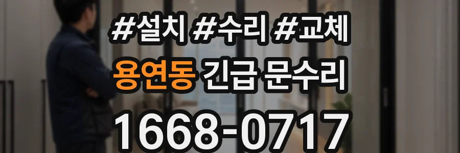 용연동 긴급 문수리