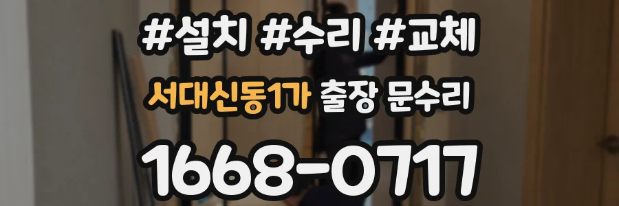 서대신동1가 출장 문수리