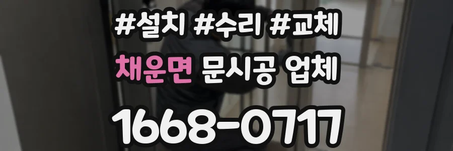 채운면 문시공 업체