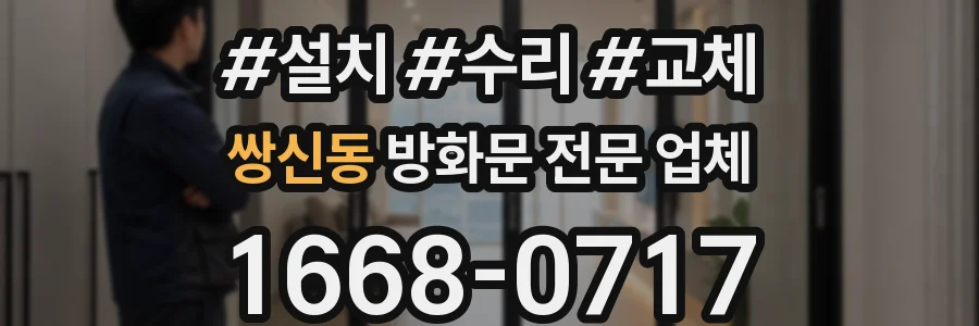 쌍신동 방화문 전문 업체