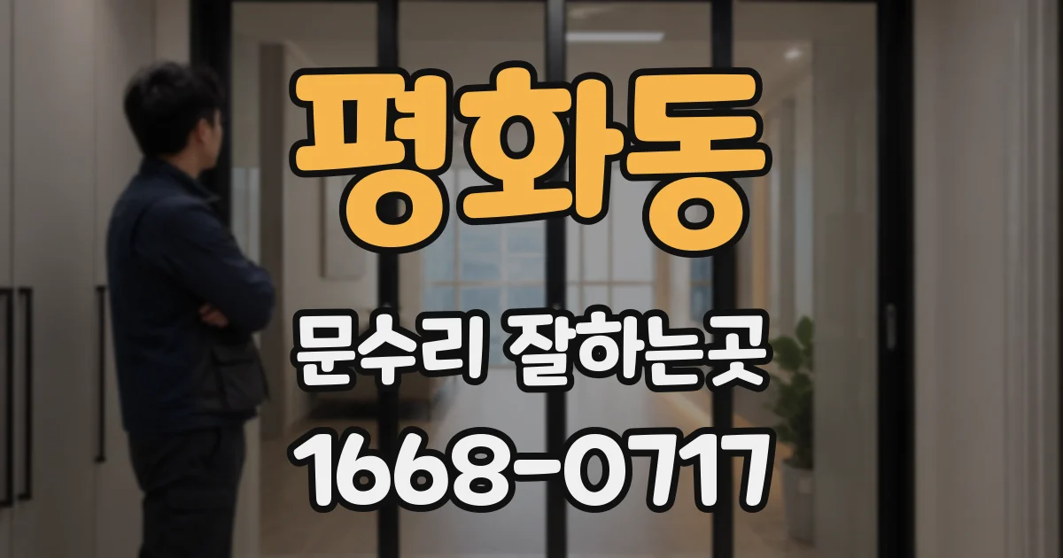 평화동 문수리 잘하는곳