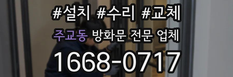 주교동 방화문 전문 업체