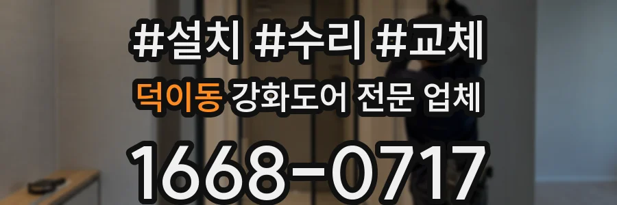 덕이동 강화도어 전문 업체