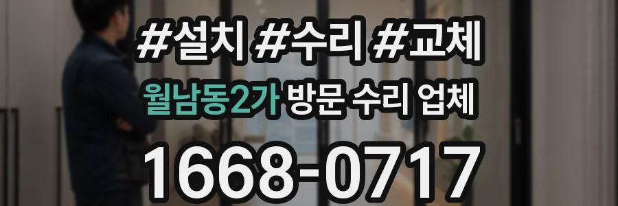 월남동2가 방문 수리 업체