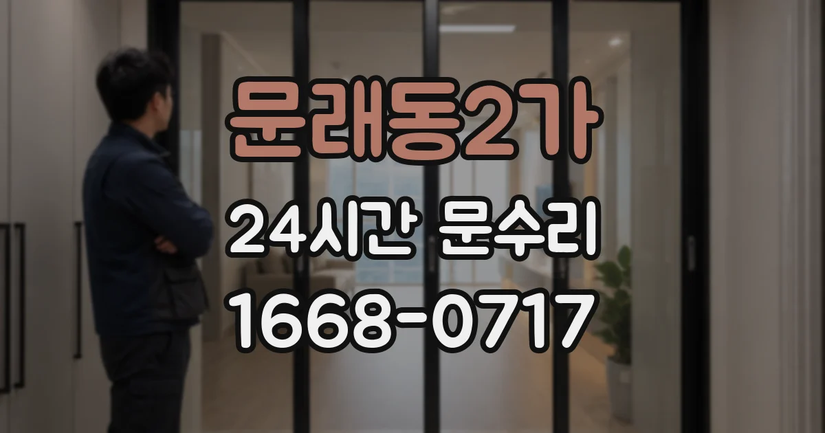 문래동2가 24시간 문수리