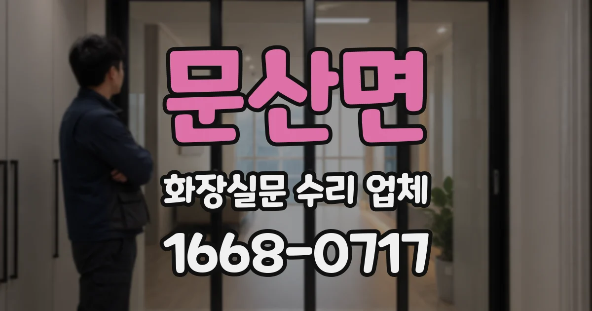 문산면 화장실문 수리 업체