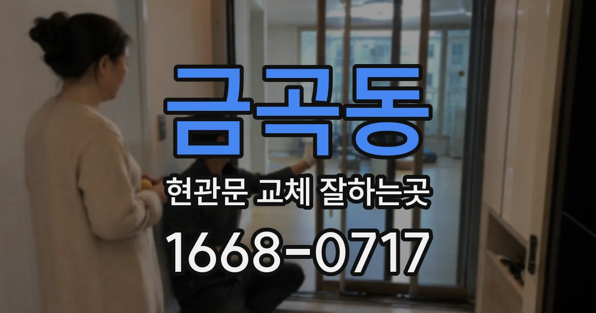 금곡동 현관문 교체 잘하는곳
