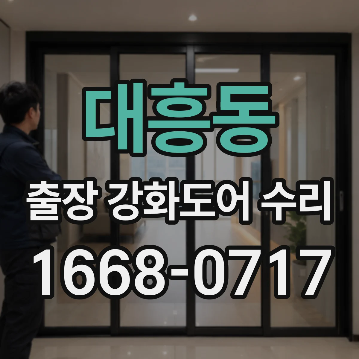 대흥동 출장 강화도어 수리