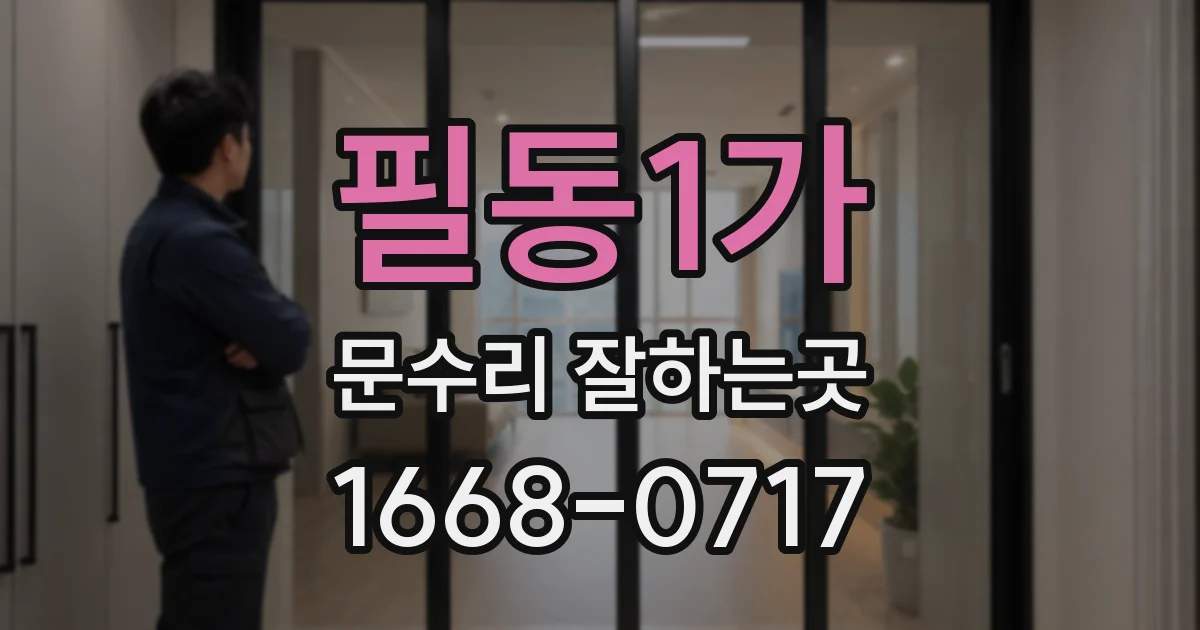 필동1가 문수리 잘하는곳